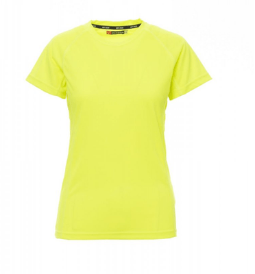 Protection hygiène et sécurité - Protection du corps - Tee-shirt Runner Lady Jaune Fluo, taille S