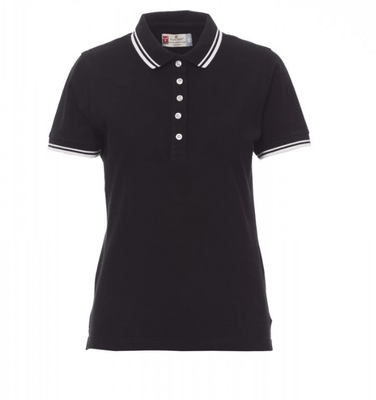 Protection hygiène et sécurité - Protection du corps - Polo Skipper Lady Noir/Blanc, taille M