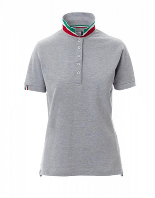 Protection hygiène et sécurité - Protection du corps - Polo Nation Lady Gris Chiné, taille L