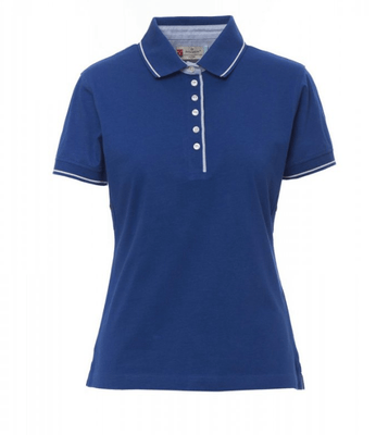 Protection hygiène et sécurité - Protection du corps - Polo Leeds Bleu Roi/Blanc, taille L