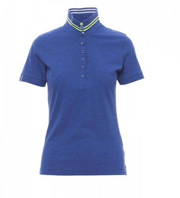 Protection hygiène et sécurité - Protection du corps - Polo Nautic Lady Bleu Roi/Blanc-Jaune Fluo, taille S