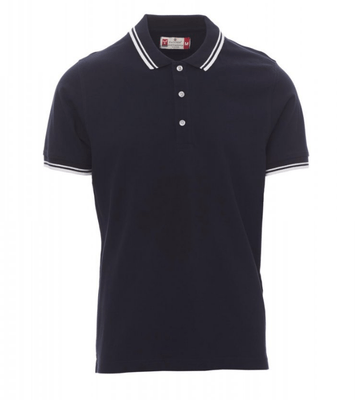Protection hygiène et sécurité - Protection du corps - Polo Skipper Bleu Marine/Blanc, taille XS