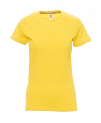 Protection hygiène et sécurité - Protection du corps - Tee-shirt Sunset Lady Jaune, taille L