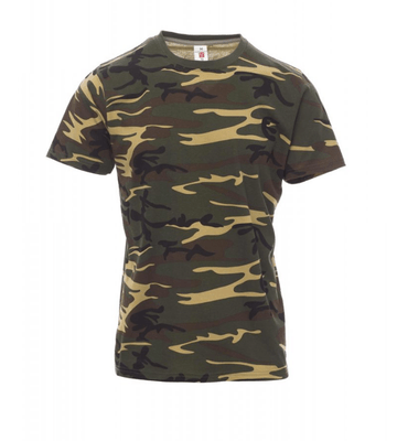 Protection hygiène et sécurité - Protection du corps - Tee-shirt Sunset Camouflage, taille XL