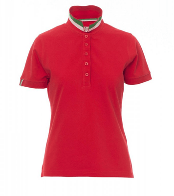 Protection hygiène et sécurité - Protection du corps - Polo Nation Lady Rouge/Italie, taille XL