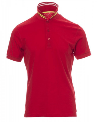 Protection hygiène et sécurité - Protection du corps - Polo Nautic Rouge Passion/Blanc-Jaune Fluo, taille XL