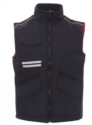 Protection hygiène et sécurité - Protection du corps - Gilet MIG 2.0 Bleu marine/Rouge, taille S