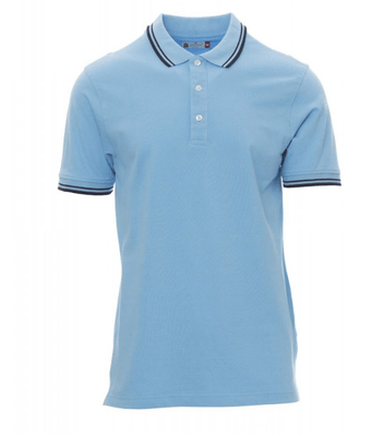 Protection hygiène et sécurité - Protection du corps - Polo Skipper Azur/Bleu Marine, taille M