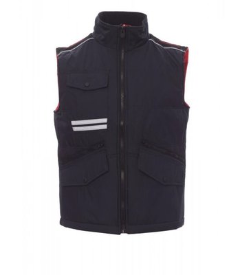 Protection hygiène et sécurité - Protection du corps - Gilet MIG 2.0 Bleu marine/Rouge, taille 4XL