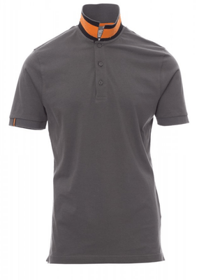Protection hygiène et sécurité - Protection du corps - Polo Memphis Fumée/Orange-Vibrant Noir, taille L