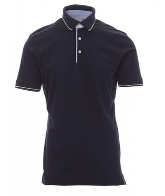 Protection hygiène et sécurité - Protection du corps - Polo Cambridge Bleu Marine/Blanc, taille S