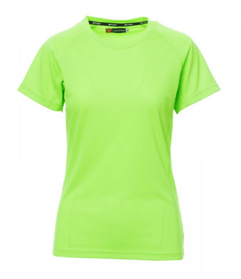 Protection hygiène et sécurité - Protection du corps - Tee-shirt Runner Lady Vert Fluo, taille L