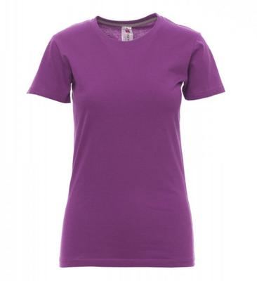 Protection hygiène et sécurité - Protection du corps - Tee-shirt Sunset Lady Violet d'Été, taille XL