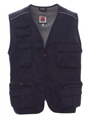 Protection hygiène et sécurité - Protection du corps - Gilet Pocket Bleu marine, taille XL