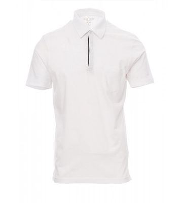 Protection hygiène et sécurité - Protection du corps - Polo Chic Blanc/Noir, taille 3XL