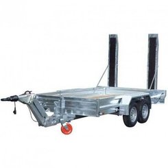 Remorque porte engins Ecim PEGD 35 TA 350 AF - 1