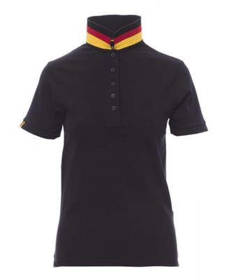 Protection hygiène et sécurité - Protection du corps - Polo Nation Lady Bleu Marine/Allemagne, taille M
