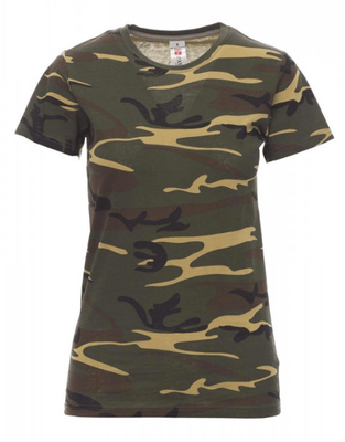 Protection hygiène et sécurité - Protection du corps - Tee-shirt Sunset Lady Camouflage, taille S