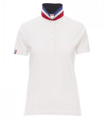 Protection hygiène et sécurité - Protection du corps - Polo Nation Lady Blanc/France, taille XL