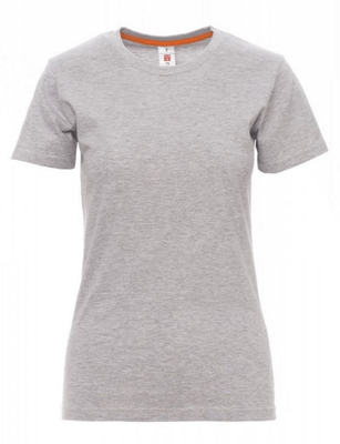 Protection hygiène et sécurité - Protection du corps - Tee-shirt Sunrise Lady Gris Chiné, taille XS
