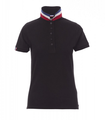 Protection hygiène et sécurité - Protection du corps - Polo Nation Lady Noir/France, taille M