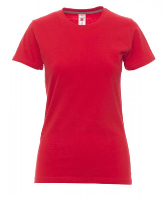 Protection hygiène et sécurité - Protection du corps - Tee-shirt Sunrise Lady Rouge, taille S