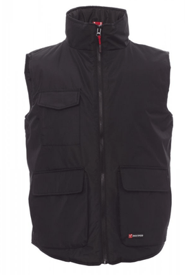 Protection hygiène et sécurité - Protection du corps - Gilet Wanted Noir/Gris acier, taille XXL