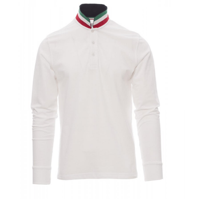 Protection hygiène et sécurité - Protection du corps - Polo Longue-Nation Blanc/Italie, taille XXL