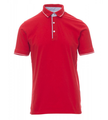 Protection hygiène et sécurité - Protection du corps - Polo Cambridge Rouge/Blanc, taille M