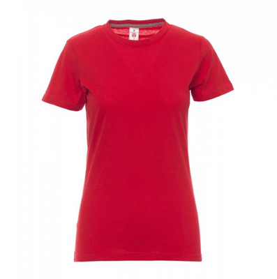 Protection hygiène et sécurité - Protection du corps - Tee-shirt Sunset Lady Rouge, taille S