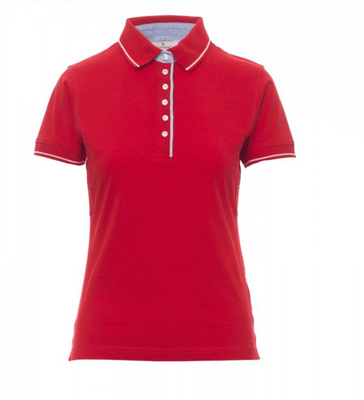 Protection hygiène et sécurité - Protection du corps - Polo Leeds Rouge/Blanc, taille L