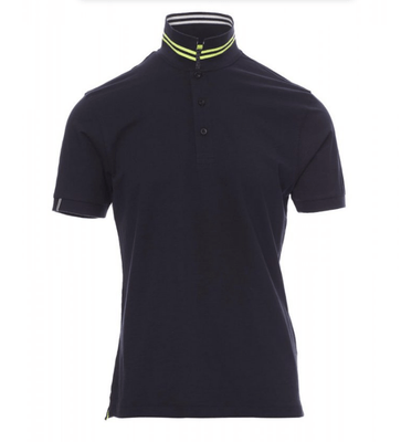 Protection hygiène et sécurité - Protection du corps - Polo Nautic Bleu Denim/Blanc-Jaune Fluo, taille L