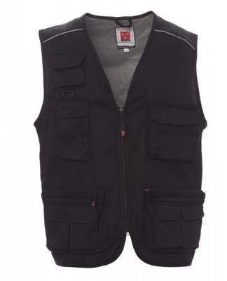 Protection hygiène et sécurité - Protection du corps - Gilet Pocket Noir, taille XXL