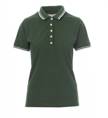 Protection hygiène et sécurité - Protection du corps - Polo Skipper Lady Vert Éden/Blanc, taille S