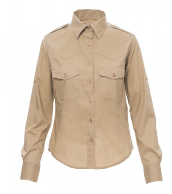 Protection hygiène et sécurité - Protection du corps - Chemise Trophy Lady Marron chaud, taille S