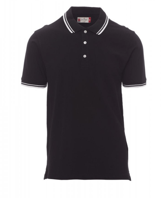 Protection hygiène et sécurité - Protection du corps - Polo Skipper Noir/Blanc, taille XS