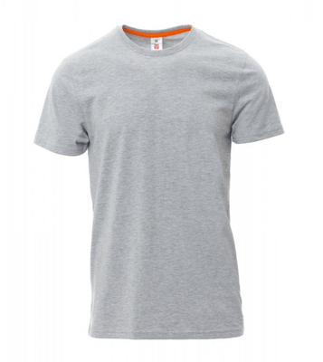 Protection hygiène et sécurité - Protection du corps - Tee-shirt Sunrise Gris Chiné, taille XL