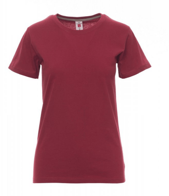 Protection hygiène et sécurité - Protection du corps - Tee-shirt Sunset Lady Bordeaux, taille XL