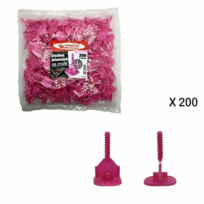 Outillages - Outillage à main - Outillage de Carreleur - CROISILLONS AUTO-NIVELANTS CROIX 3 MM (200 PIECES)
