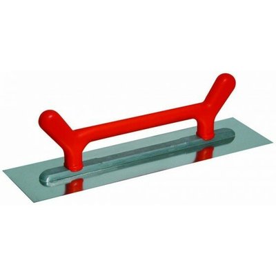 Outillages - Outillage à main - Outillage Plaquiste/Plâtrier - PLATOIR SUISSE BISEAUTE INOX 50X14 (PORTE PLATOIR)