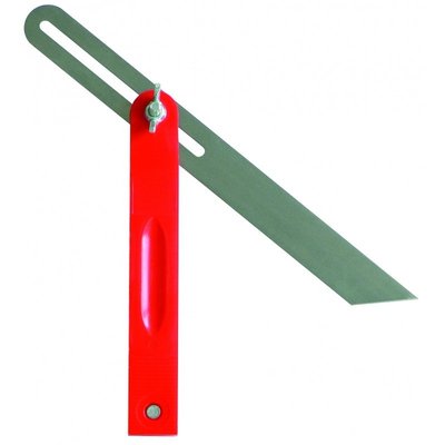 Outillages - Mesure métrologie traçage - Contrôle et traçage - FAUSSE EQUERRE A COULISSE 20CM TALON PLASTIQUE
