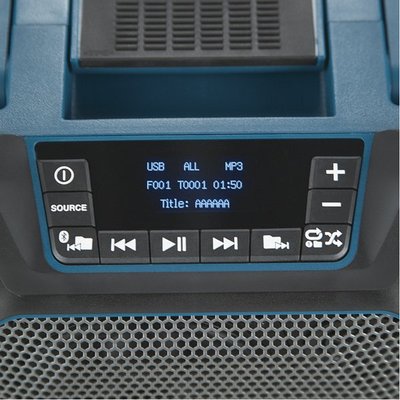 Outillages - Outillage électroportatif  - Outillage sans fil - Enceinte bluetooth Batterie/Secteur (Produit seul)