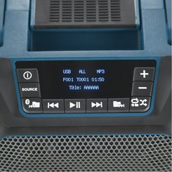 Outillages - Outillage électroportatif  - Outillage sans fil - Enceinte bluetooth Batterie/Secteur (Produit seul)
