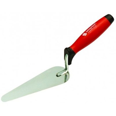 Outillages - Outillage à main - Outillage Plaquiste/Plâtrier - TRUELLE LANGUE DE CHAT INOX 14CM MANCHE BI-MATIERE